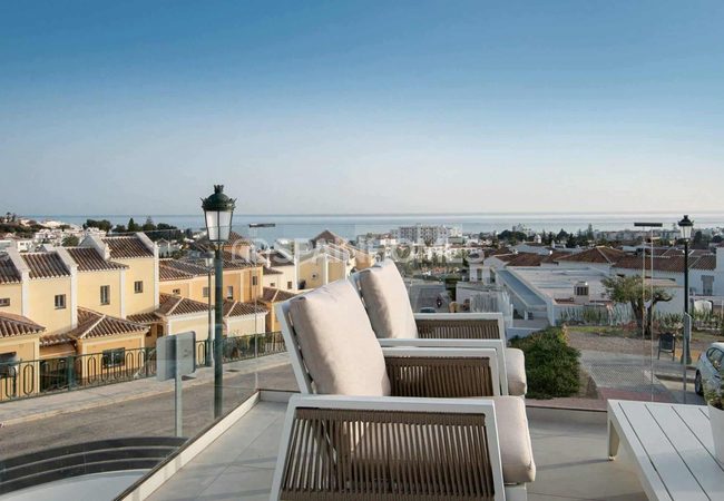 Nerja İspanya'da Sahile Yakın Deniz Manzaralı Sıfır Villalar 11