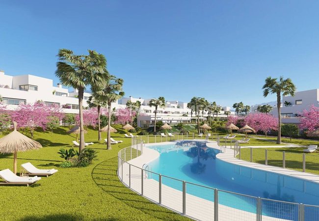 Estepona'nın Gözde Bölgesinde Düşük Bakım Maliyetli Daireler 3