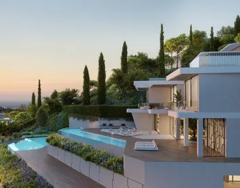 Villas Vues Spectaculaires Avec Ascenseur Privé À Benahavis 3