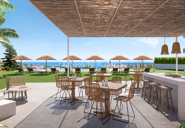 Mijas'ta Golf Tesisinin Yanı Başında Eşsiz Manzaralı Daireler 6