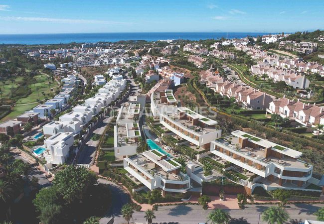 Hus Med Havsutsikt I Ett Boutiquekomplex I Estepona 6