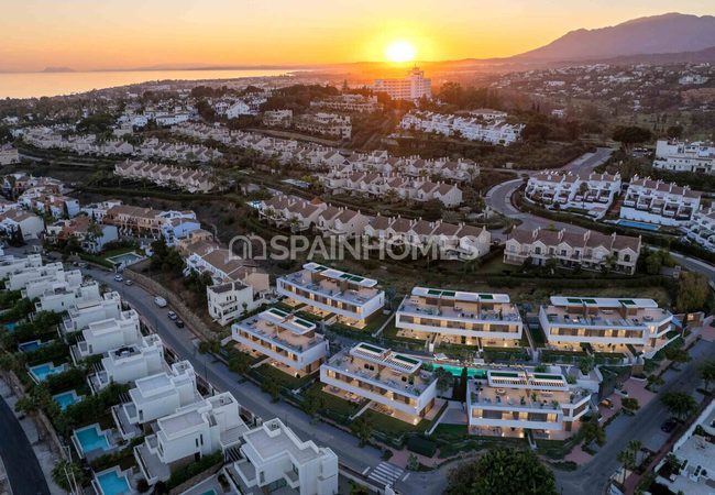 Hus Med Havsutsikt I Ett Boutiquekomplex I Estepona 7