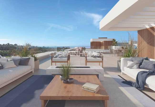 Hus Med Havsutsikt I Ett Boutiquekomplex I Estepona 4