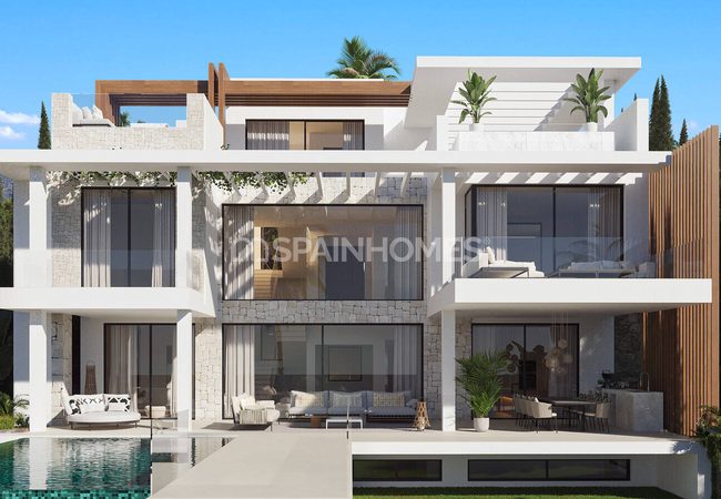 Lyxiga Hus Nära Havet I Estepona 4