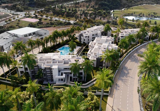 Bergblick-wohnungen In Einem Komplex In Strandnähe In Estepona Málaga 13