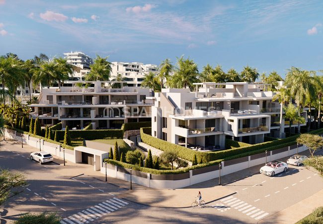 Bergblick-wohnungen In Einem Komplex In Strandnähe In Estepona Málaga 6