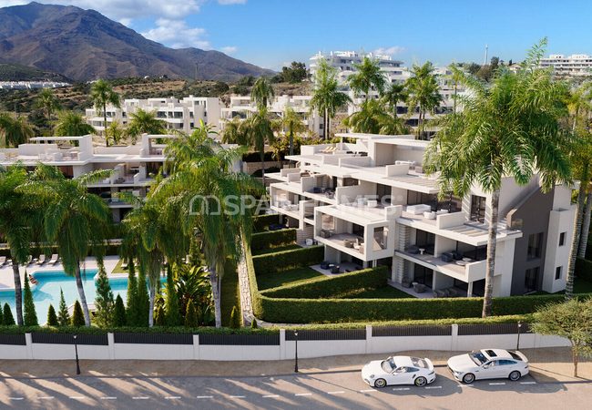 Bergblick-wohnungen In Einem Komplex In Strandnähe In Estepona Málaga 10