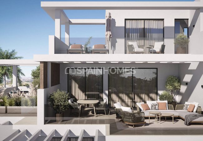 شقق أنيقة التصميم مطلة على البحر في إيستيبونا ملقة 5