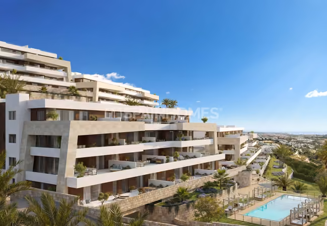 Sea View Apartments with Large Terraces in Estepona 1