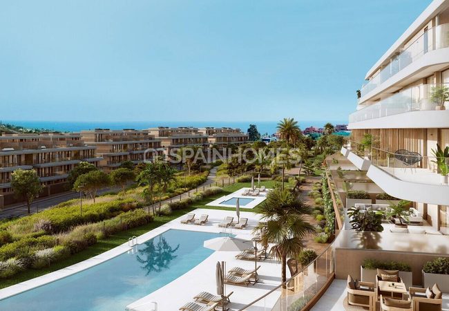 Beachside Apartments in a Complex with Rich Amenities in Estepona