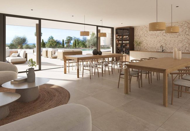Málaga Mijas’ta Doğa Manzaralı Şık Tasarımlı Daireler 7