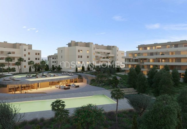 Málaga Mijas’ta Doğa Manzaralı Şık Tasarımlı Daireler 3