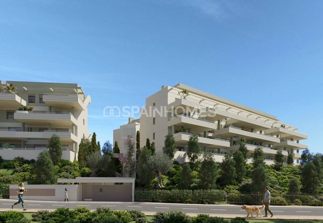 Málaga Mijas’ta Doğa Manzaralı Şık Tasarımlı Daireler 4