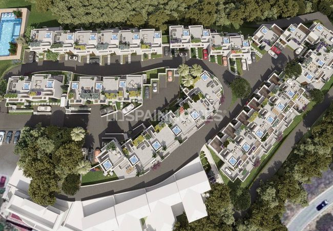 Townhouses with Sea and Nature Views in Mijas Buenavista 9