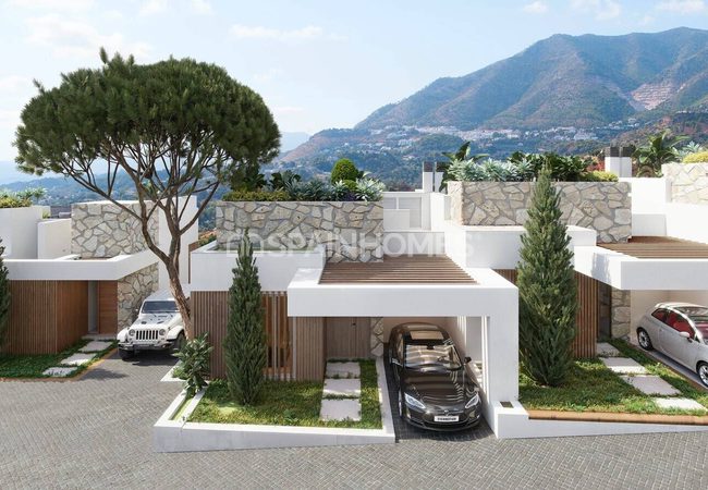 Townhouses with Sea and Nature Views in Mijas Buenavista 12