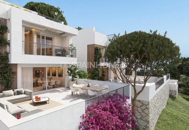 Townhouses with Sea and Nature Views in Mijas Buenavista 4