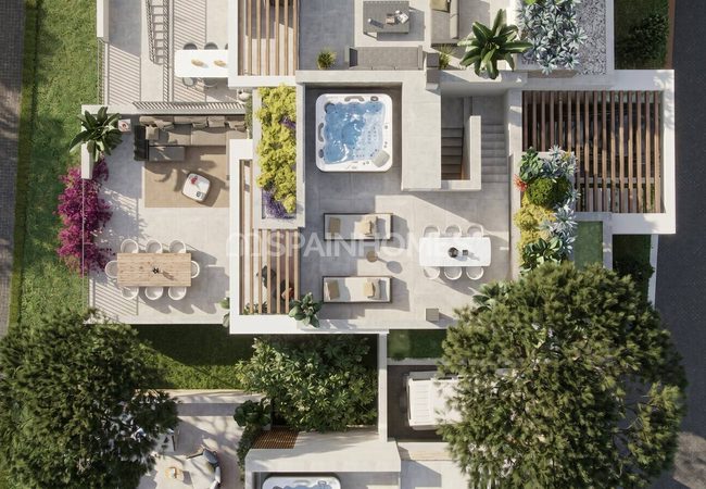 Townhouses with Sea and Nature Views in Mijas Buenavista 10