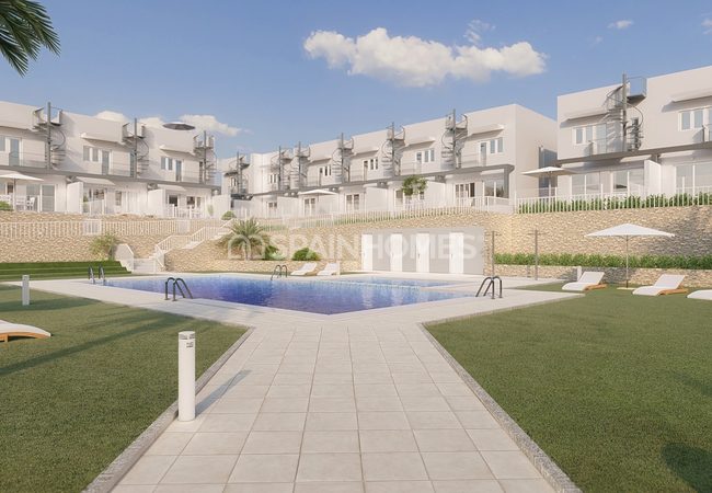 Adosados De 3 Dormitorios En Monforte Del Cid, Costa Blanca 2