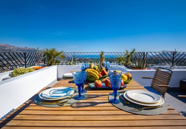 Sea View Villas in Polop Costa Blanca Surrounded by Nature
