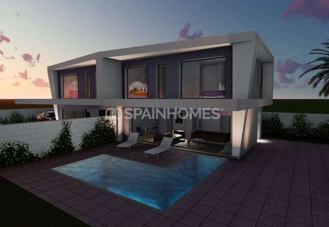 Semi-detached Houses with Private Pool in El Gran Alcant 2