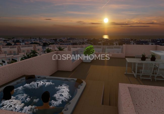 Maisons De Ville Modernes En Complexe Près De Plage Sur Costa Blanca 11