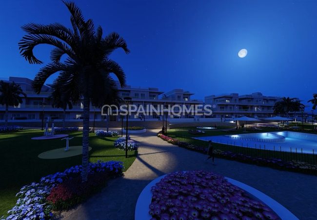 Maisons De Ville Modernes En Complexe Près De Plage Sur Costa Blanca 13