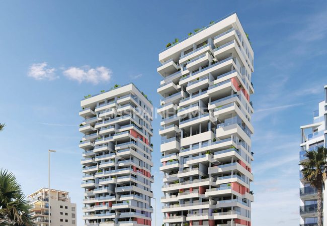 Viviendas En Complejo Con Amplias Zonas Comunes En Calpe