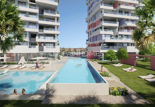 Viviendas En Complejo Con Amplias Zonas Comunes En Calpe 4
