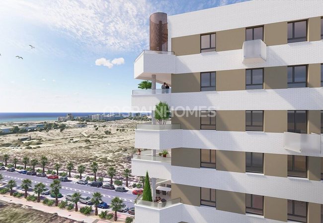 Alicante El Campello'da Popüler Konumda Sıfır Daireler 2