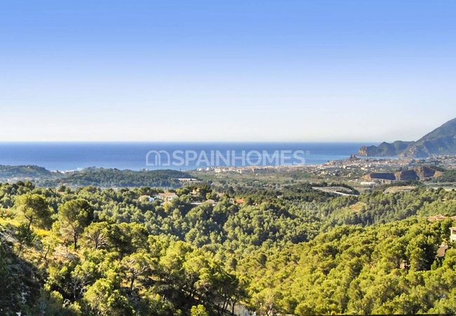 Large Land with Unique Views Close to Beach in Altea Alicante 1