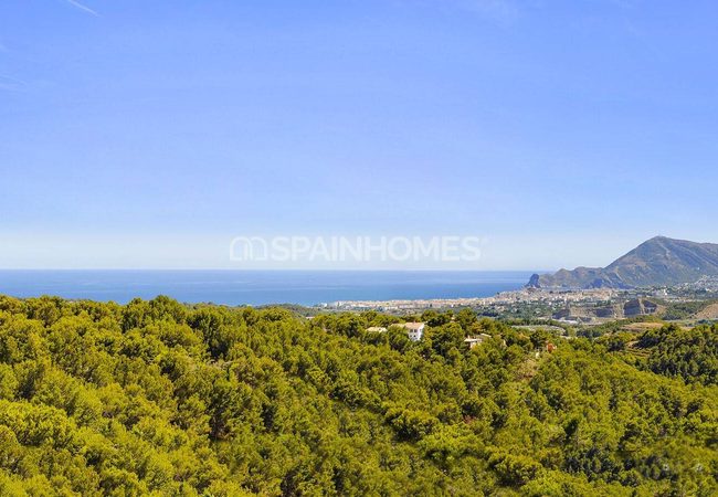 Large Land with Unique Views Close to Beach in Altea Alicante 2