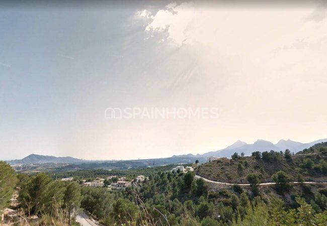 Large Land with Unique Views Close to Beach in Altea Alicante 4
