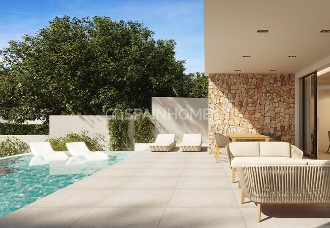 Виллы на Участках 700 м² с Бассейном в Камповерде, Аликанте 6