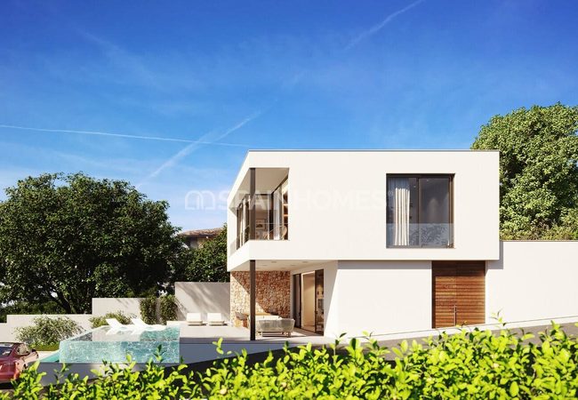 Виллы на Участках 700 м² с Бассейном в Камповерде, Аликанте 4