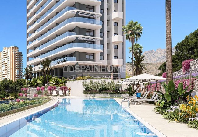 Benidorm'da Sahile Yakın Konumda Lüks Site İçinde Daireler 3