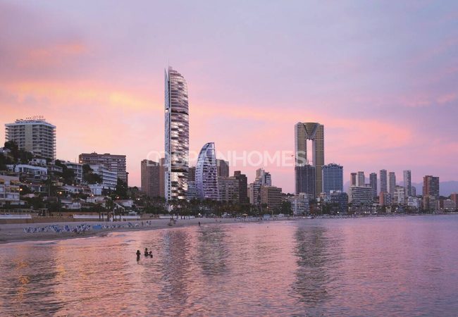 Luxe Apartments in a Beachfront Complex in Benidorm Alicante 1