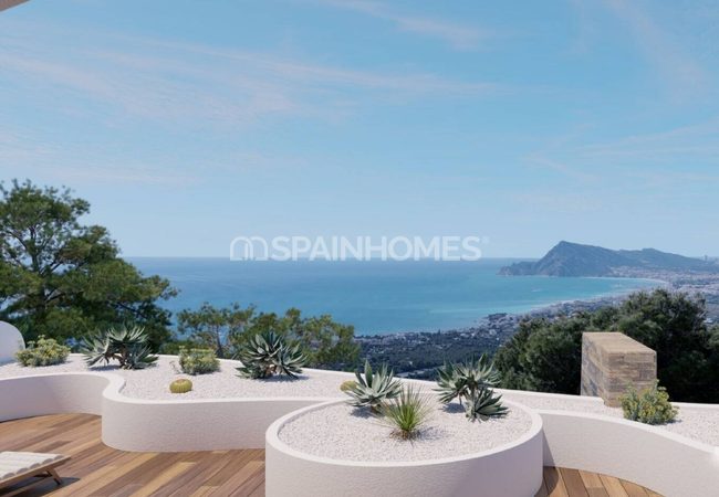 Alicante Altea'da Olanaklara Yakın Konumda Ferah Daire