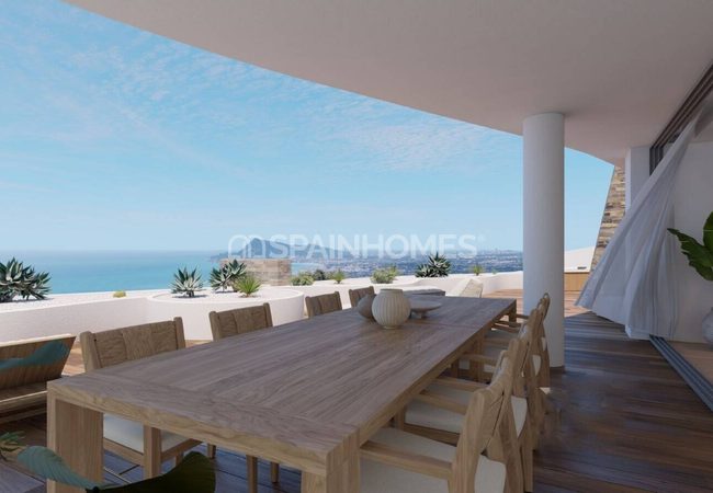 Alicante Altea'da Olanaklara Yakın Konumda Ferah Daire 2