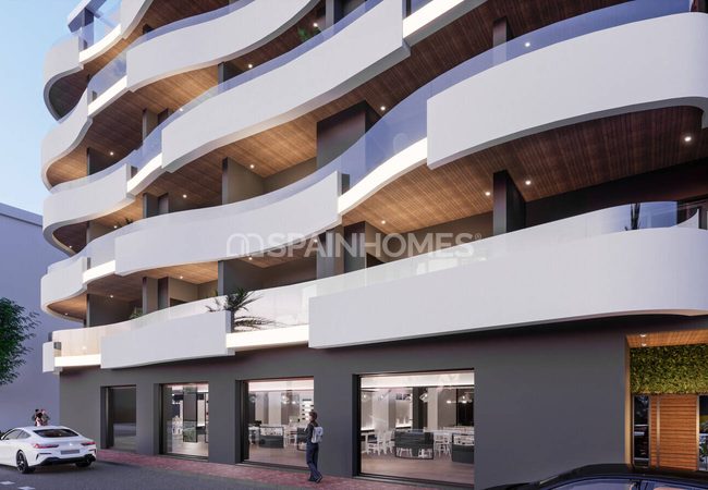 Lägenheter I Komplex Med Takpool I Torrevieja 4