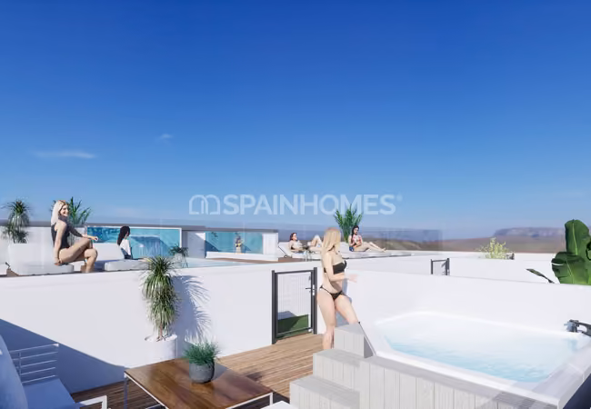 Apartamentos En Complejo Con Piscina En La Azotea En Torrevieja 9