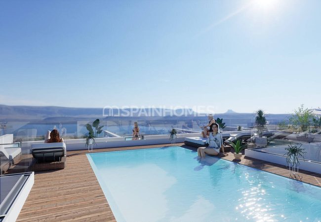 Lägenheter I Komplex Med Takpool I Torrevieja 11