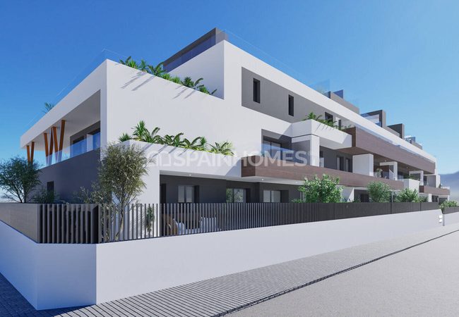 Alicante Benijófar'da Şık Tasarımlı Ferah Daireler 12