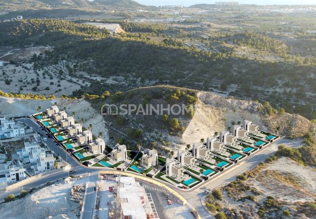 Houses Near the Golf Course in Finestrat Alicante 14