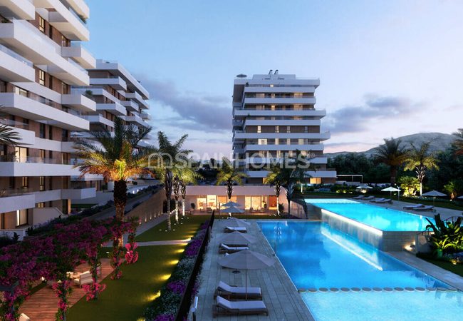Appartements En Complexe Près De La Plage À Alicante Villajoyosa 1
