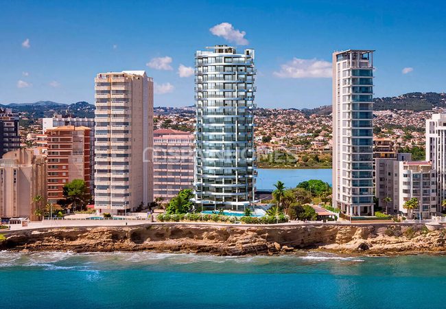 Alicante Calpe'de Havuzlu Sitede Denize Sıfır Daireler 1
