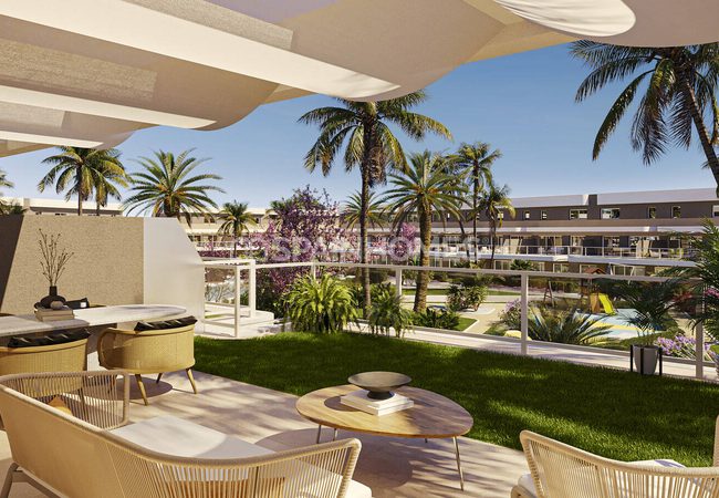 Stylish 3-bedroom Flats in a Golfside Complex in Monforte Del Cid 9