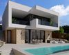 Detached Villas Near the Golf Courses and Beach in Finestrat