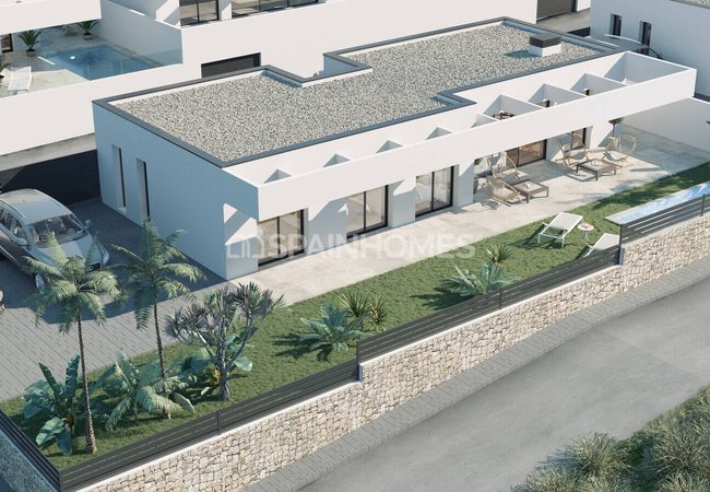 Elegantes Casas Con Vistas Al Mar Y Piscina Privada En Finestrat 10