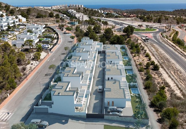Elegantes Casas Con Vistas Al Mar Y Piscina Privada En Finestrat 11