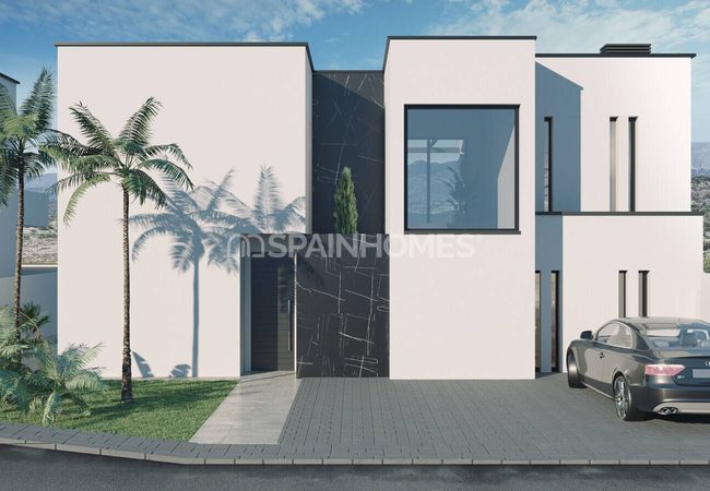 Elegantes Casas Con Vistas Al Mar Y Piscina Privada En Finestrat 13